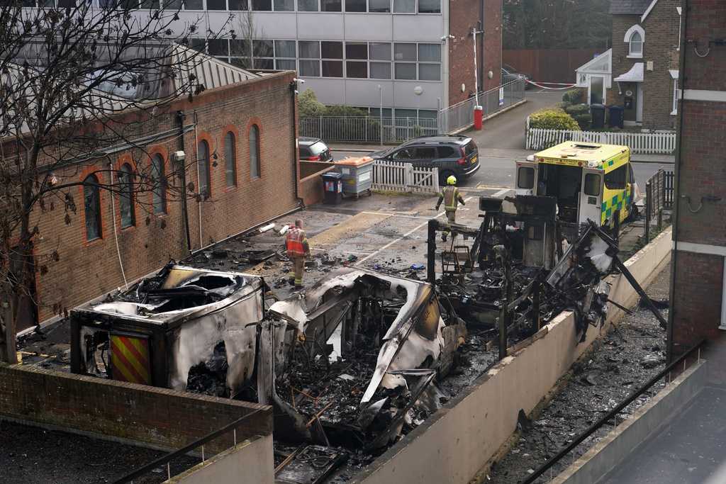 Jewish charity ambulances set on fire; UK police probe it as antisemitic attack