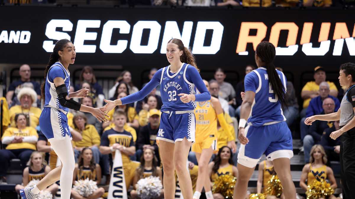 No. 5 Kentucky survives No. 4 West Virginia to move on to Sweet 16