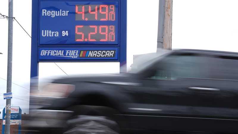 US gas prices top $4 a gallon, the highest since 2022