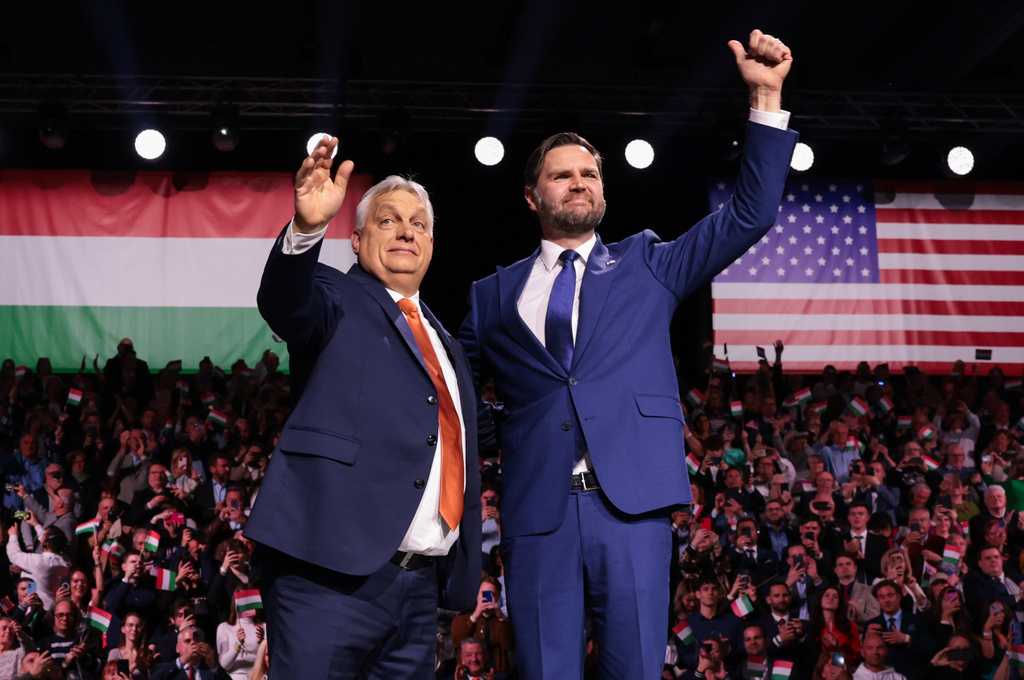 On Hungary visit, Vance urges voters to support Orbán days before pivotal election