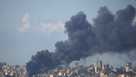 Smoke rises following an Israeli airstrike on a building in Beirut, Lebanon, Wednesday, April 8, 2026. 
