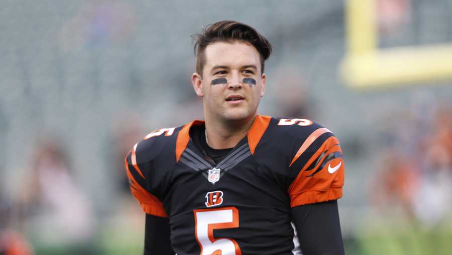 Bengals bring AJ McCarron in for a workout at Paycor Stadium