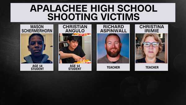 Apalachee High School shooting victims