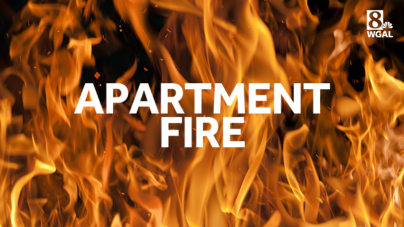 Fire in Lancaster County apartment building