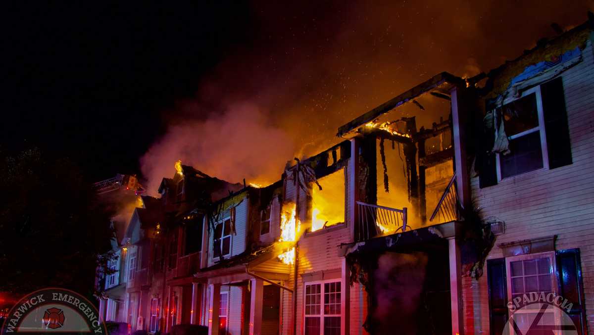Photos: Fire rips through Lancaster County, Pa. apartment building ...