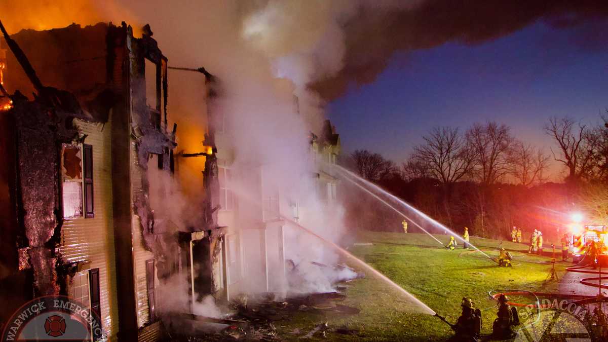 Photos: Fire rips through Lancaster County, Pa. apartment building ...