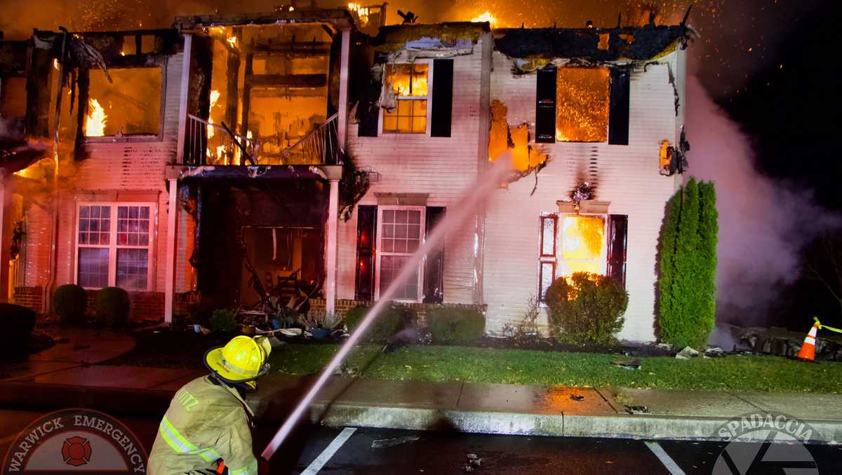 Photos: Fire rips through Lancaster County, Pa. apartment building ...