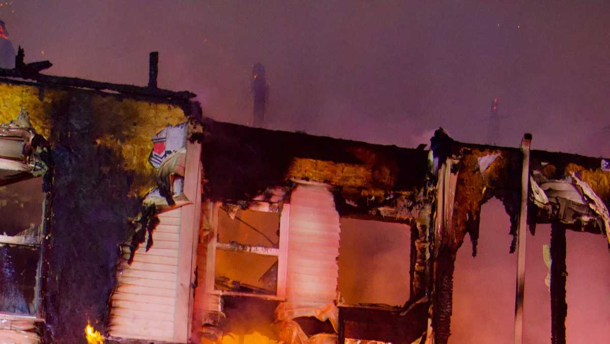 Photos: Fire rips through Lancaster County, Pa. apartment building ...