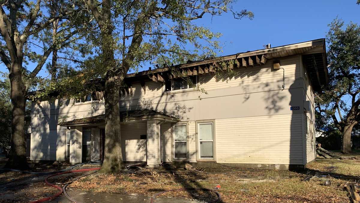 NOFD extinguishes fire at apartments vacant since Hurricane Ida