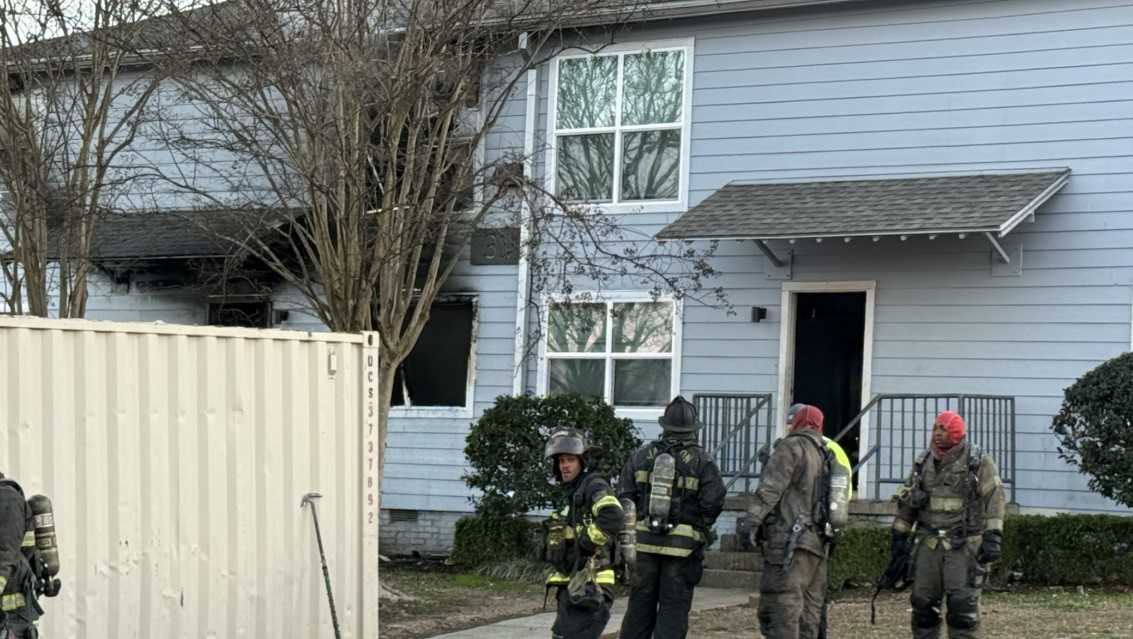 Apartment fire on Raymond Road sends one person to hospital