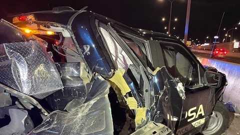 Drunk driver injures two police service aides in Saturday crash