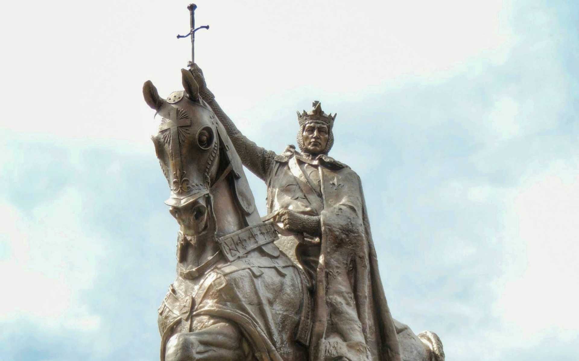 Protesters Face Off Over Statue Of St. Louis Namesake