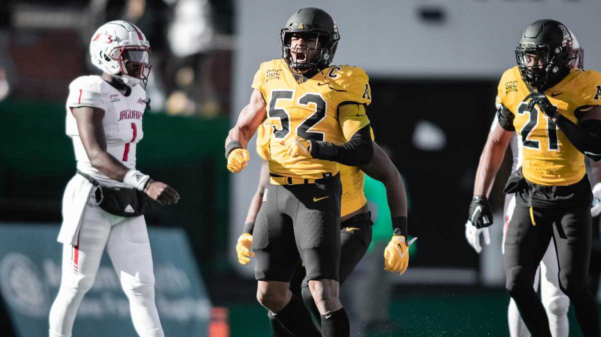 New Orleans Saints] With the 161st pick of the #NFLDraft, the #Saints  select Appalachian State LB D'Marco Jackson! : r/Saints