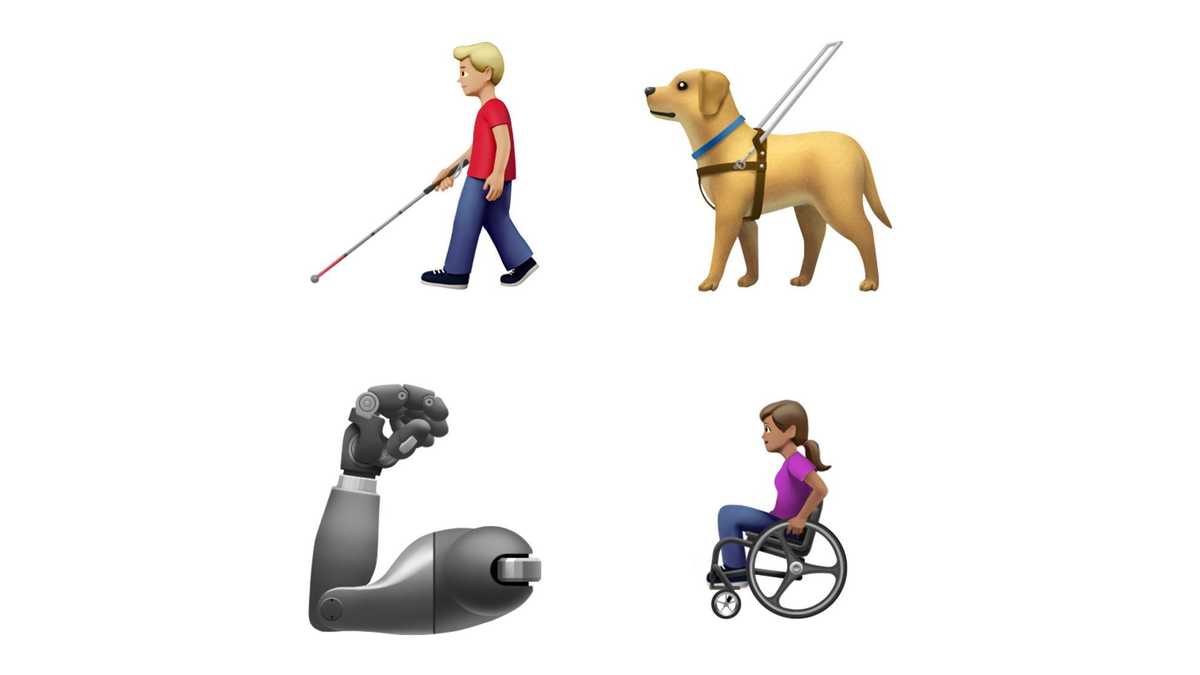 Apple celebrates 'World Emoji Day' by adding emojis with guide dog