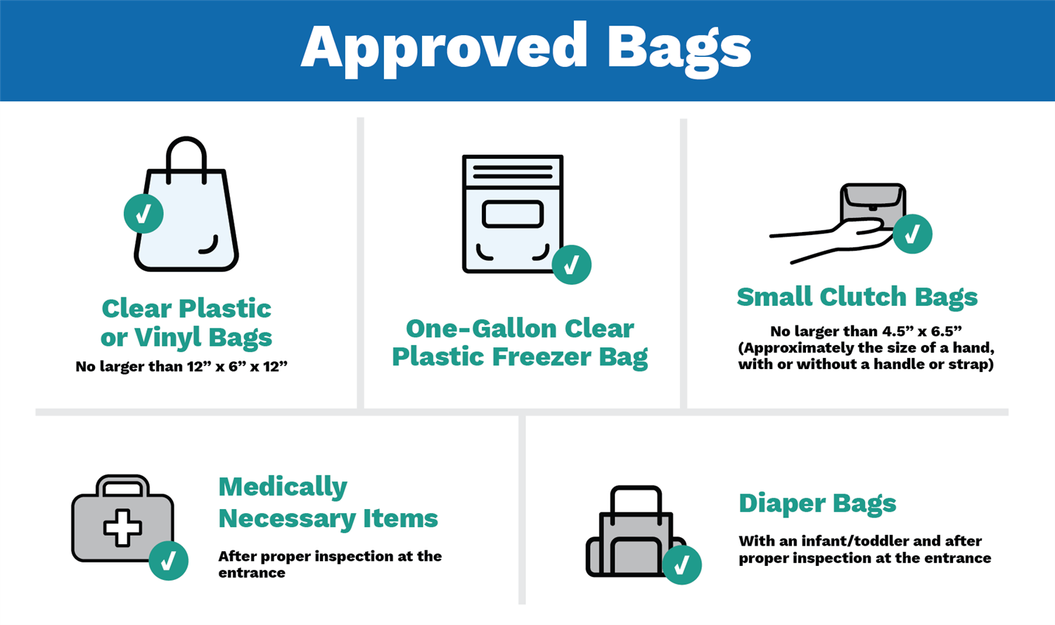 10 Steps For Implementing a Clear Bag Policy –