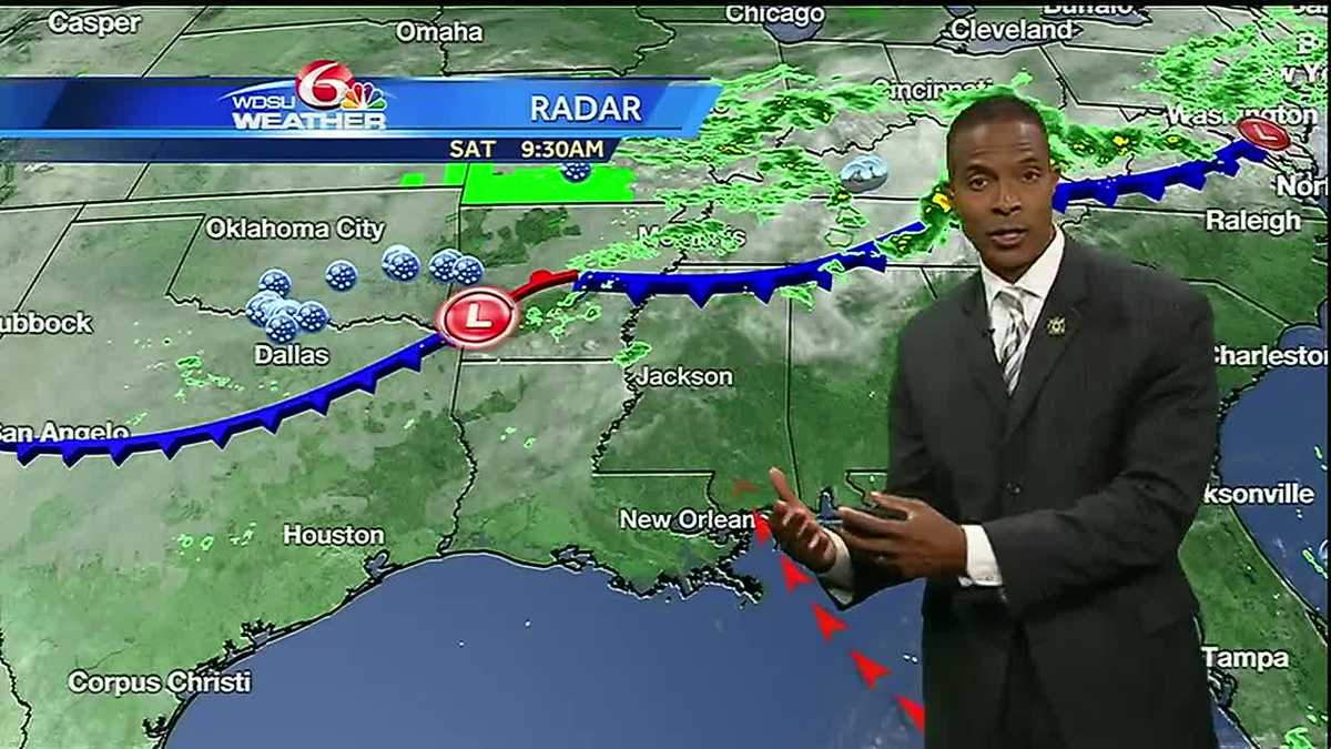 Apr 22 Expect a cloudy, warm and humid day with a risk of severe