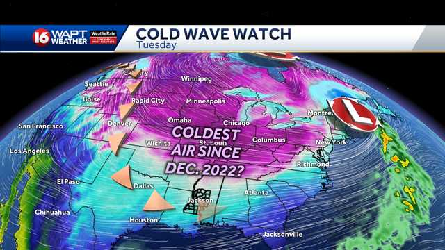 Mississippi in store for coldest air since 2022 - Vimarsana News