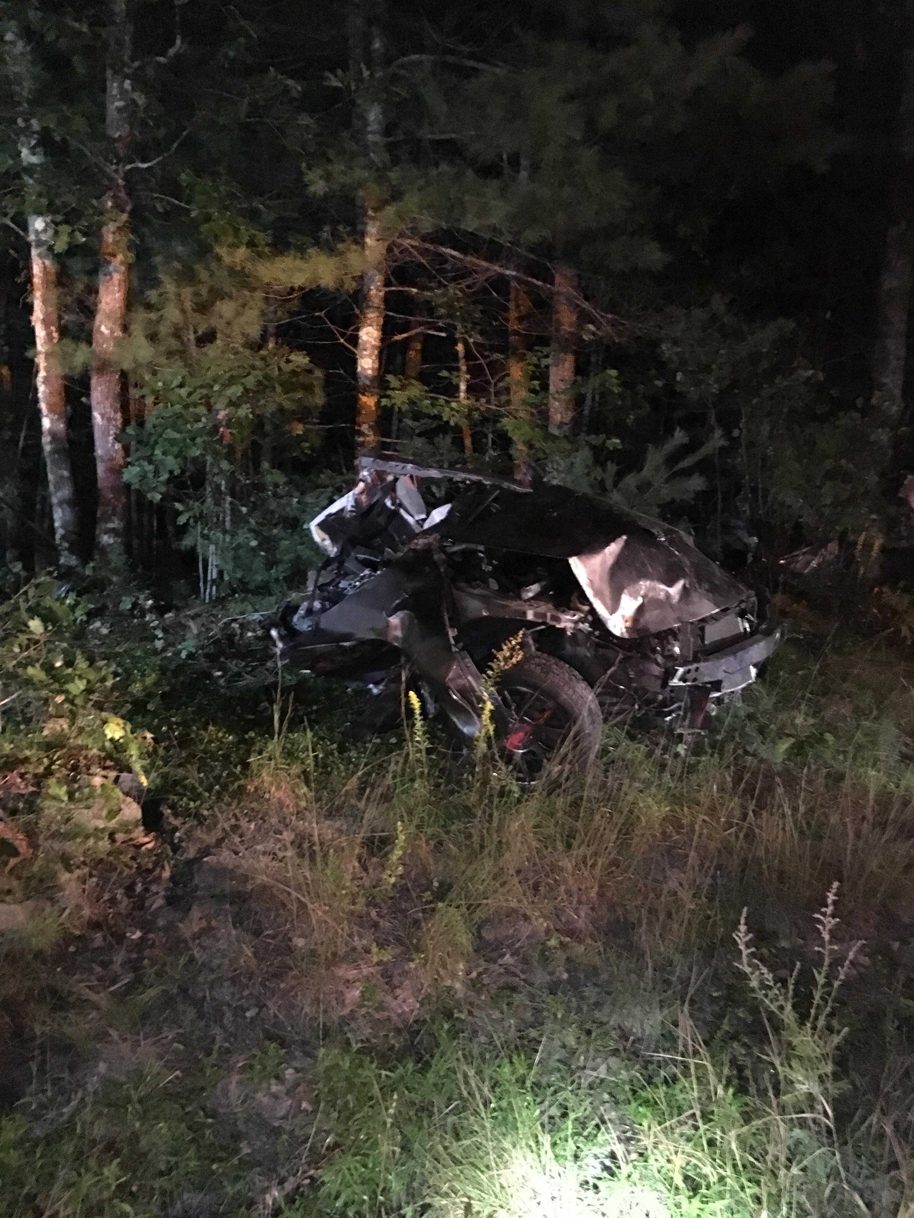 Maine Man Killed When Car Crashes, Splits In Two, Deputies Say