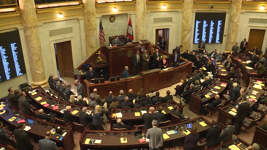 FILE image of the Arkansas State Legislature