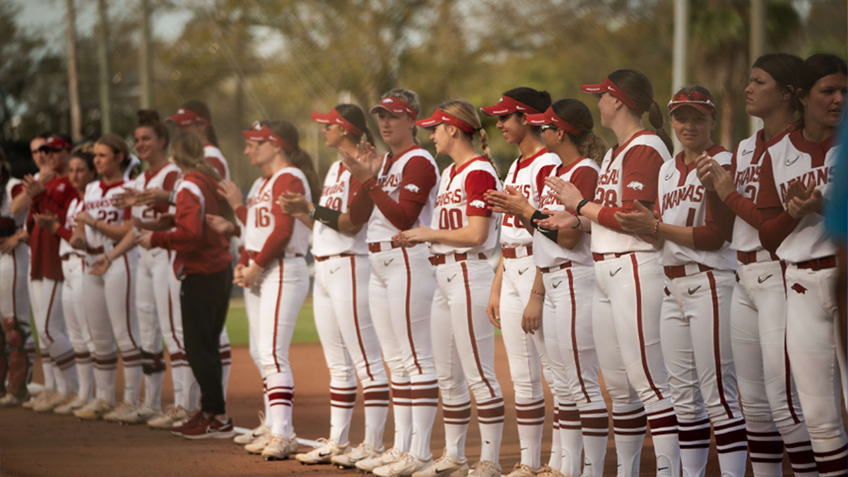 Arkansas softball home opener is Thursday