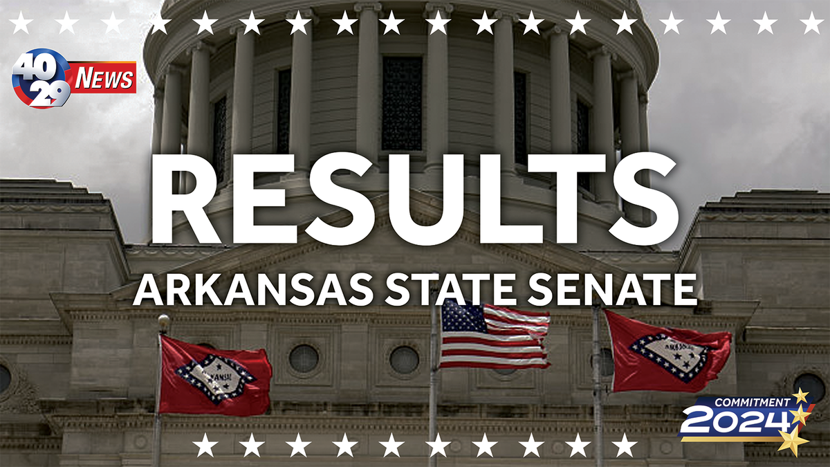 Nov. 2024 Election Results Arkansas State Senate