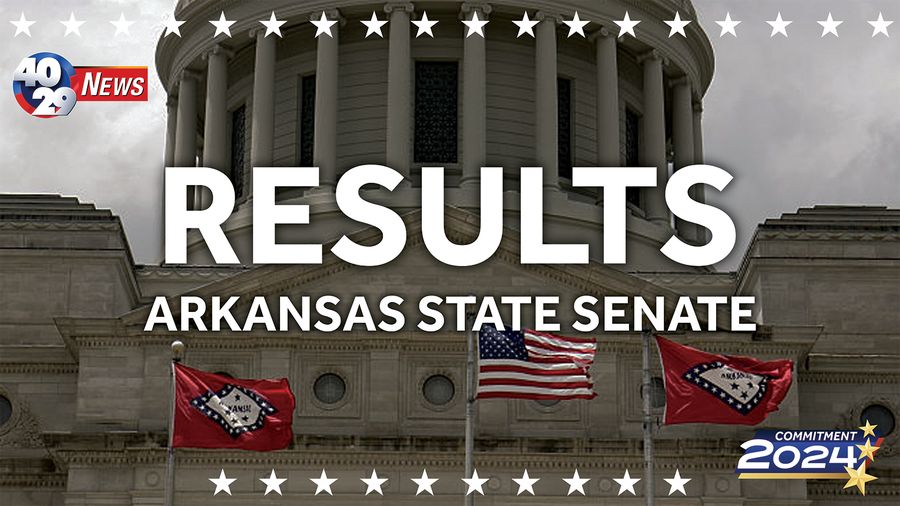 Nov. 2024 Election Results Arkansas State Senate