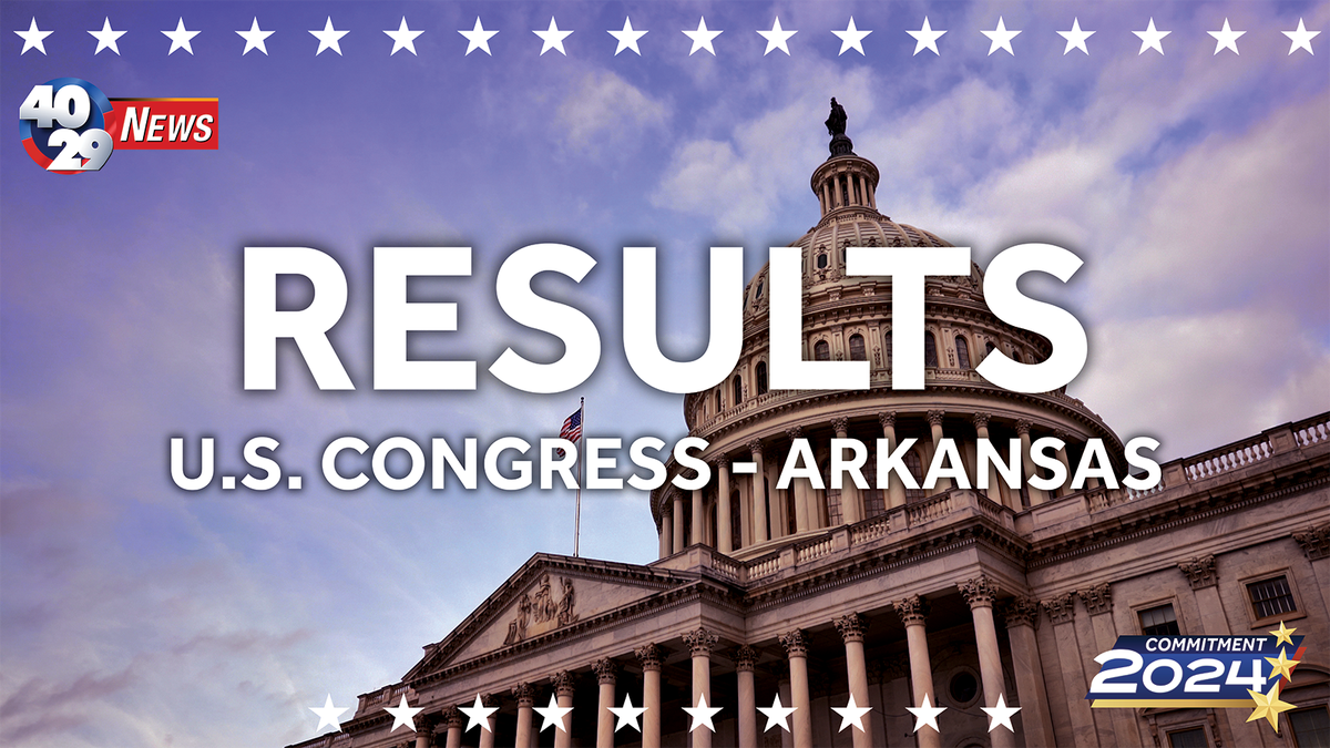 Nov. 2024 Election Results Arkansas' U.S. Representatives