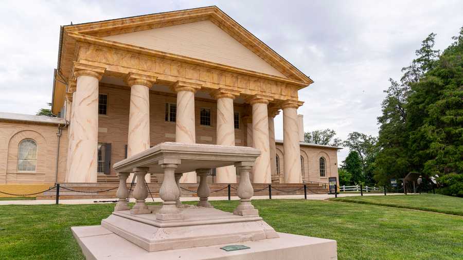 Arlington House, The Robert E. Lee Memorial, reopened to the public on June 8, for the first time since 2018.