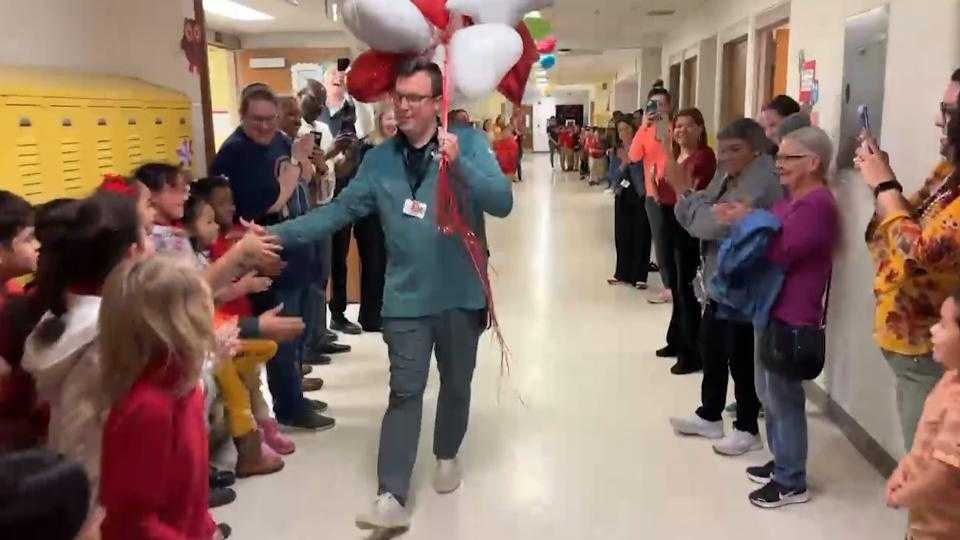 Honored principal likes a lively, vibrant school. Here's why