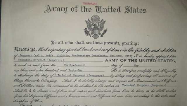 KCPD hoping to reunite Army documents from with owner - Vimarsana News
