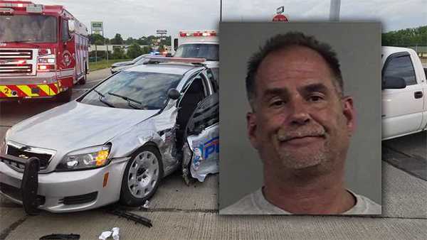 Clarksville man arrested after hitting police car, fleeing hospital