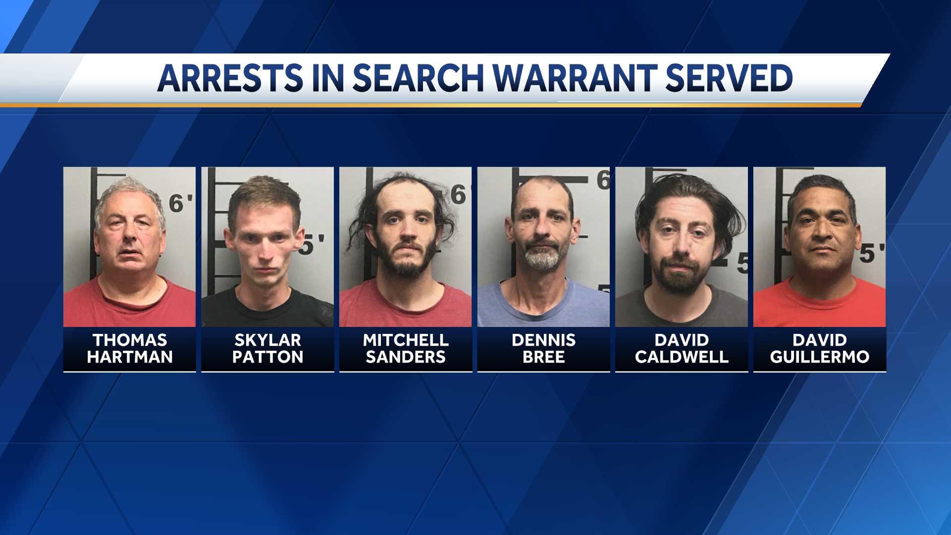 Benton County Faith-based Facility Searched For Illegal Drugs, 6 Arrested