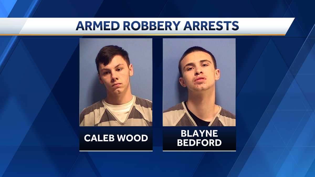Sheriff Two teens arrested after robbing, holding teen at gunpoint