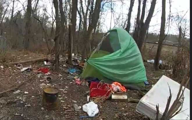 North Carolina: Pounds of trash removed from homeless camps