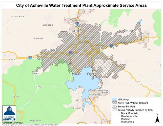 asheville water restoration after helene