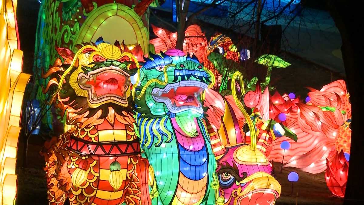 2nd Wild Lights festival at Louisville Zoo kicks off with more than 70