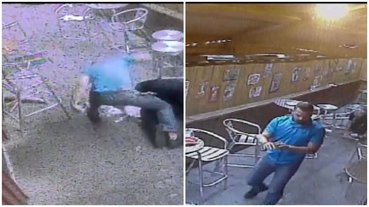 Surveillance Footage Shows Brutal Assault At Blazing Saddle 