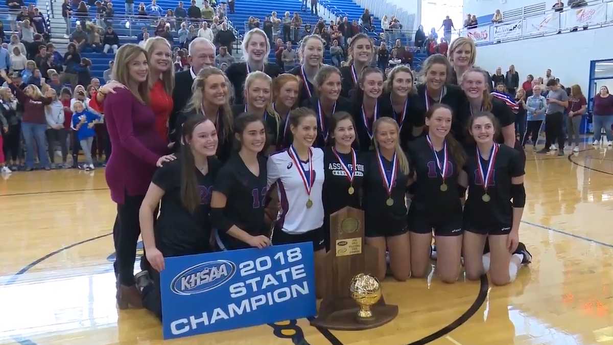 Assumption wins 21st KHSAA state volleyball title