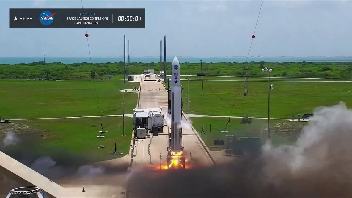 Start rakety Astra nedokázal dopravit náklad na oběžnou dráhu