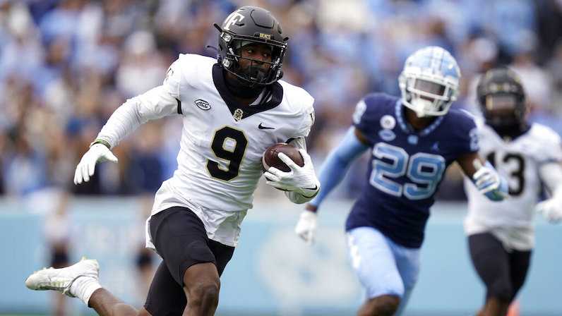 2023 NFL DRAFT: Saints select Wake Forest WR A.T. Perry in 6th