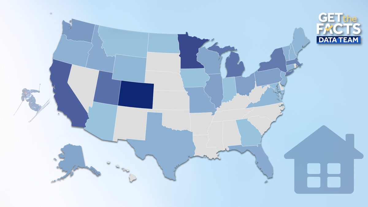 Here are the hometowns of Team USA's athletes