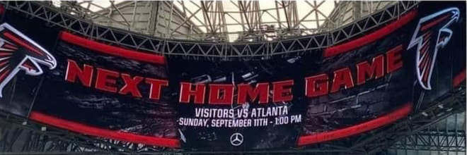 VIDEO: Atlanta Falcons troll Saints with 'Game of Thrones' themed