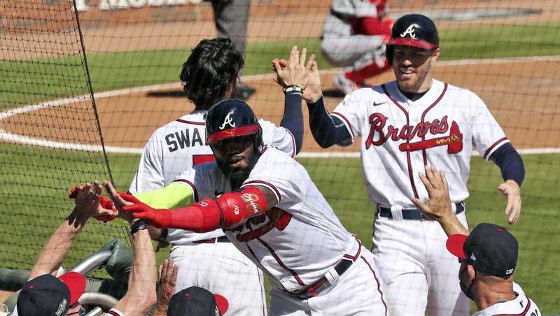PHOTOS: Gainesville fans visit with Atlanta Braves 2021 World