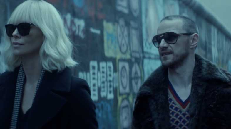 Review Atomic Blonde Slides In Between Bond And Wick