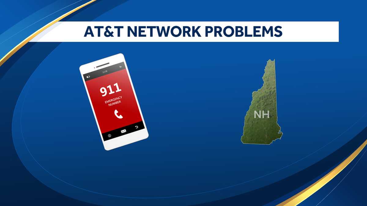 Trouble calling 911 for AT&T customers across New Hampshire
