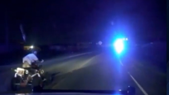 Plaquemines Parish Sheriff dash cam footage deputy hit atv