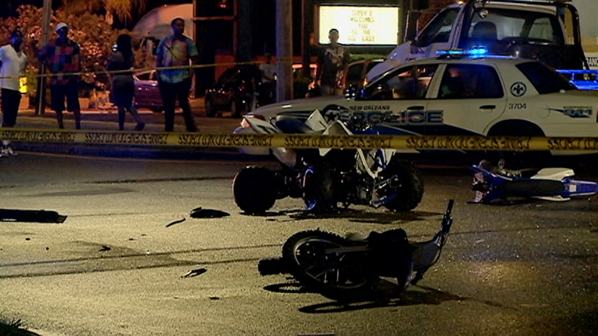 ATVs in deadly New Orleans East crash had no headlights, NOPD says