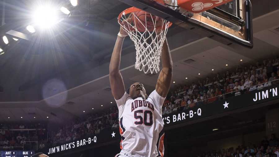 Freshman Wiley Leads Auburn Past Rival Alabama, 84-64