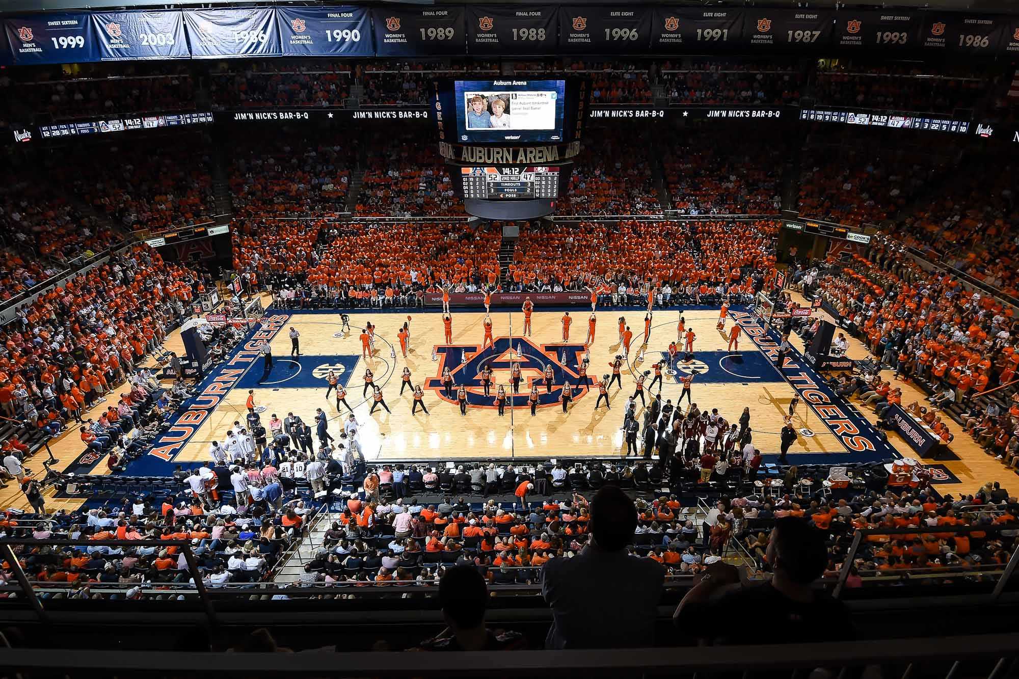 Auburn Arena to be renamed after couple makes largest single gift in AU athletics history