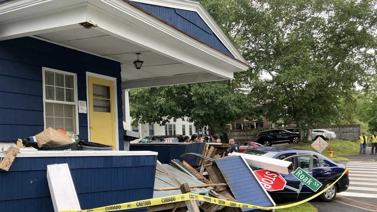Significant damage after car hits home in Auburn